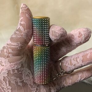 Multicolor Rhinestone Perfume Atomizer (NWOT)